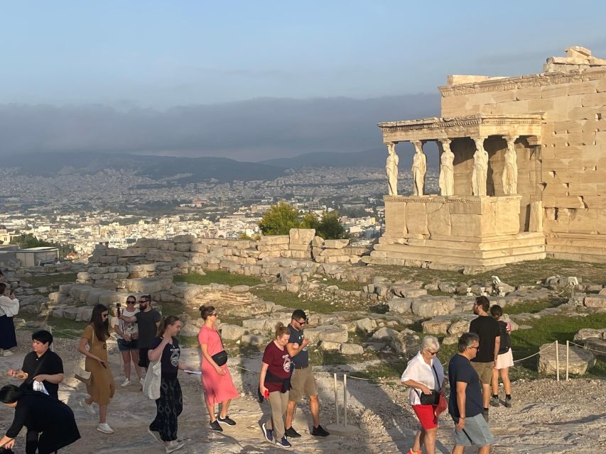 Athens: Acropolis and Parthenon Guided Walking Tour - Erechtheion: the asymmetrical masterpiece with six female figures