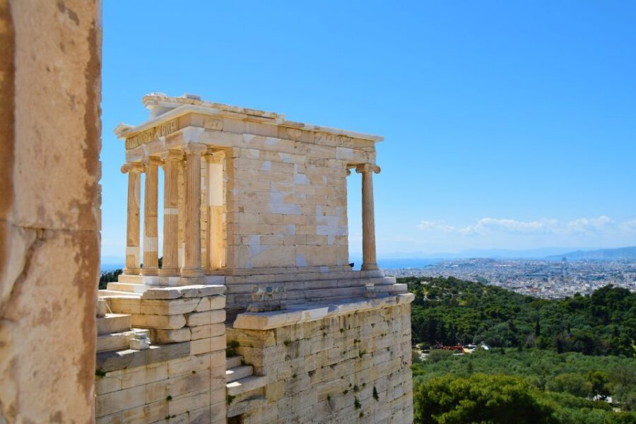 Athens: The Acropolis Guided Walking Tour in German - Stop 2: Asklepion ruins and the early hospital idea