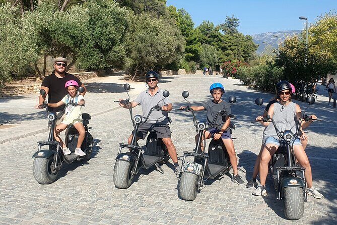 GoPro Adventure Tour in Acropolis area by E-Scooter - Odeon of Herodes Atticus: the quick photo stop that sets the tone