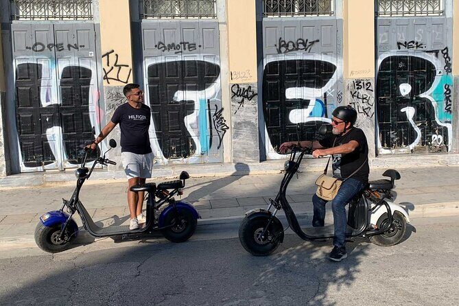 GoPro Adventure Tour in Acropolis area by E-Scooter - Roman Forum photo stop: classical context without the museum doors