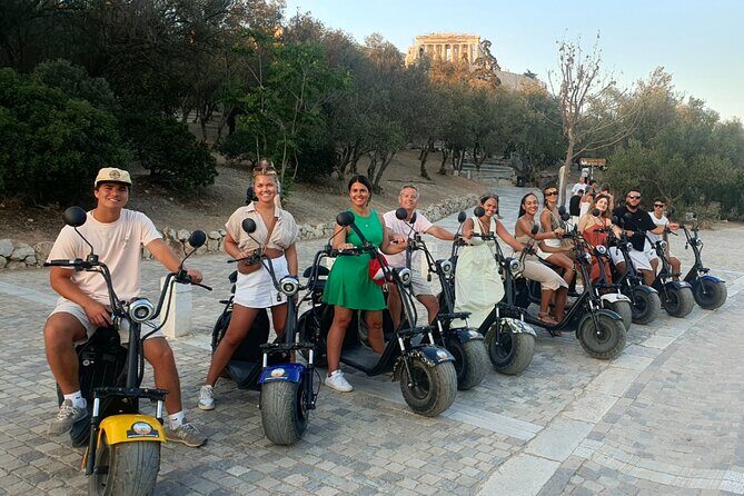 GoPro Adventure Tour in Acropolis area by E-Scooter - The secret stop: why it’s worth showing up ready